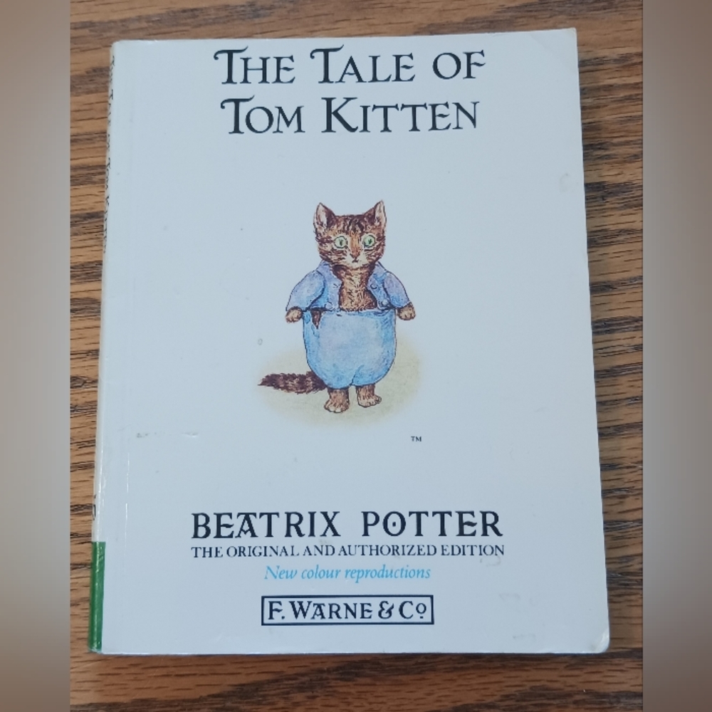 The tale of Tom kitten book